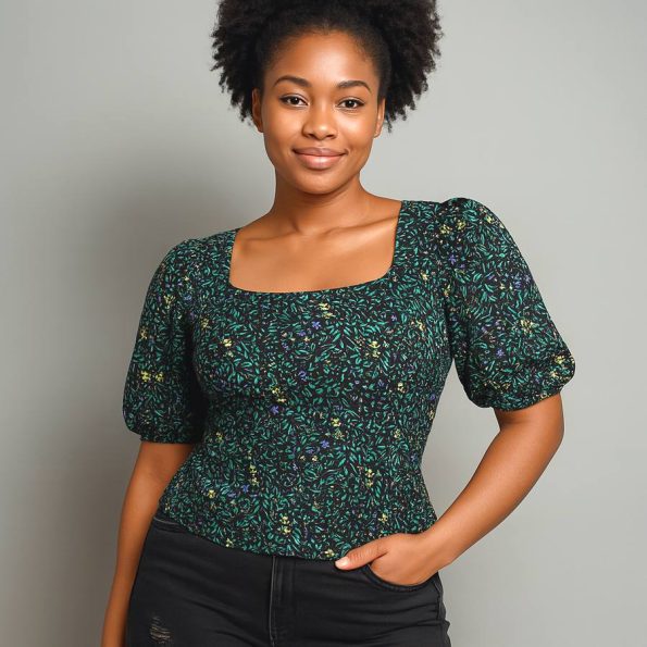 floral puff sleeve blouse – shop women’s stylish blouses online floral puff sleeve blouse – shop women’s stylish blouses online